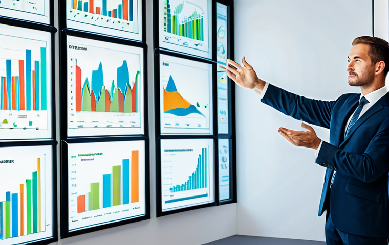 A professional financial advisor, fully clothed in a modest business suit, stands confidently in a modern, brightly lit office. They are looking at a holographic display showing a stable, diversified investment portfolio with upward trending graphs, symbolizing financial growth and resilience against inflation. In the background, subtle, abstract elements suggest the protection of assets, like a strong, growing tree or a sturdy shield. The scene emphasizes foresight and control. Professional dress, safe for work, appropriate content, perfect anatomy, correct proportions, natural pose, well-formed hands, proper finger count, natural body proportions, family-friendly.